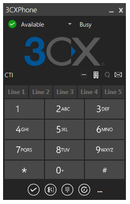 3cx phone client
