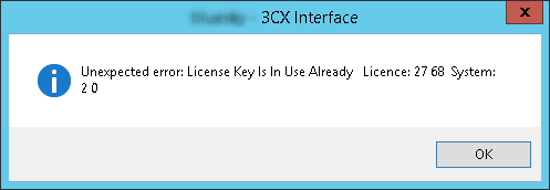 3cx License Key