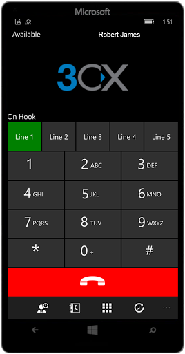 3cx phone client