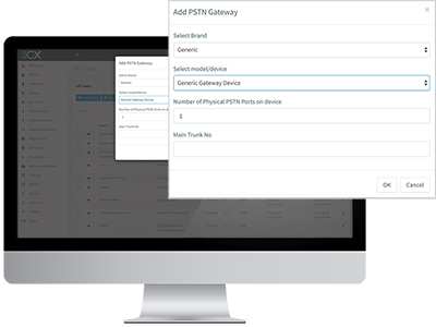 adding a gateway through the management console