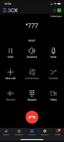 Reconnect disconnected calls with the new iOS App Beta.